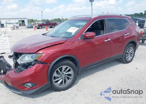 2015 Nissan Rogue Sl from USA, damaged, VIN 5N1AT2MV3FC804793
